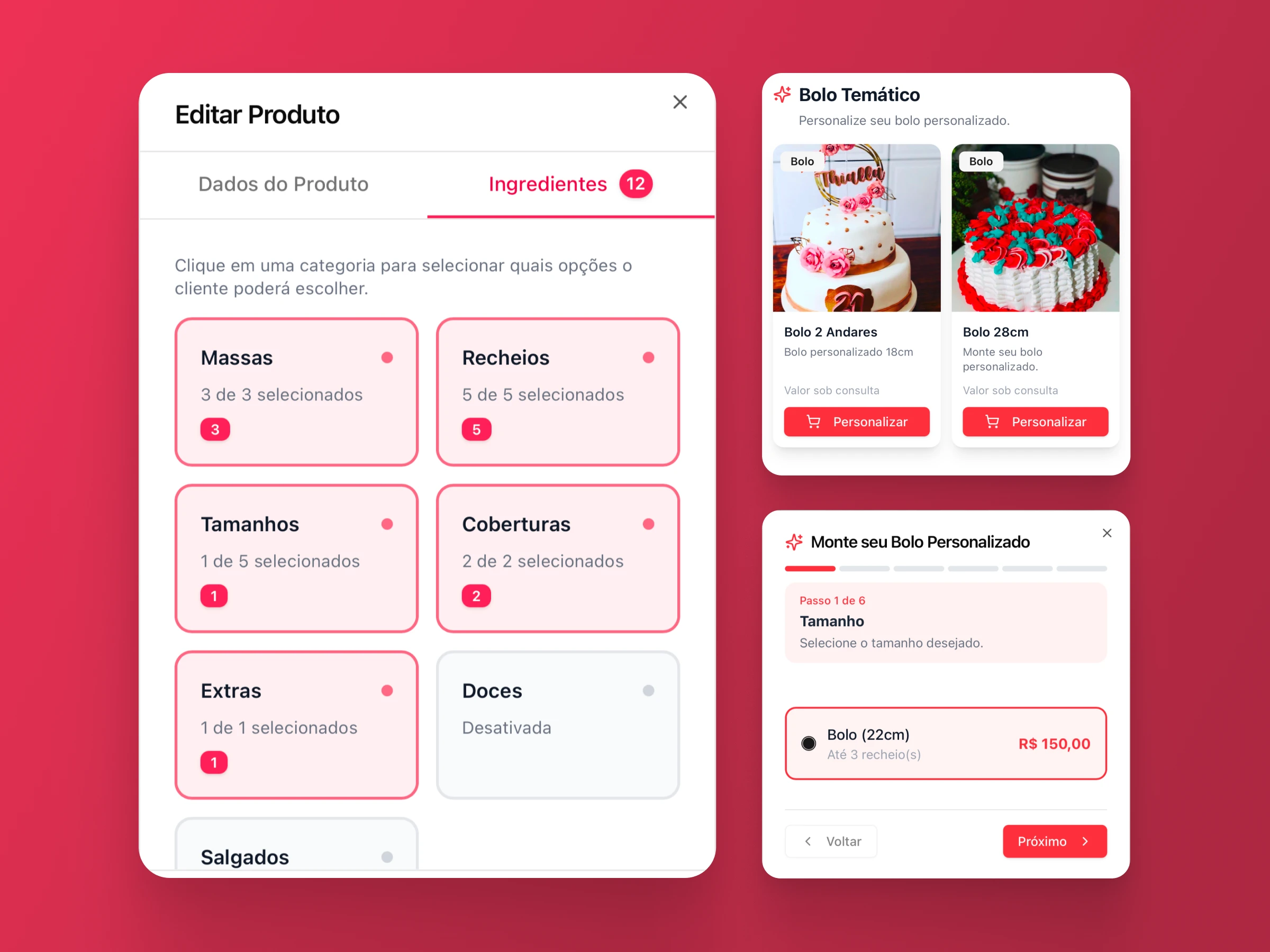 Produtos Personalizados